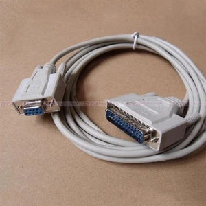 Pcut Vinyl Cutting Plotter Cable for CT 630 900 1200 Kingcut DB9 DB25 Serial COM - Picture 1 of 2