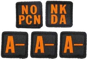 5.11 Tactical Blood Type Patch Kit Style 81322AN/81322AP/81322BP/81322ON/81322OP - Bild 1 von 10