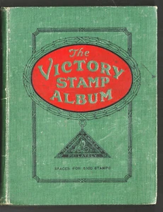 THE VICTORY STAMP ALBUM Published by G.F. Rapkin, London c. 1930s - Picture 1 of 11