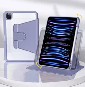 Smart Case for iPad Pro 12.9" 6th/ 5th/ 4th Gen Cover Stand with Auto Wake/Sleep - Picture 1 of 34