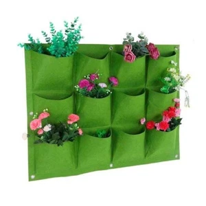 PRATO VERTICALE FAI DA TE: VERDE VERTICALE MODULI DA 12 TASCHE - GIARDINO PENSIL - Imagen 1 de 1