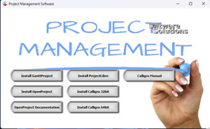 Projektmanagement Software inkl. Libre Project für Windows/Mac Medien