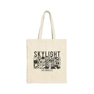Skylight Books Cotton Canvas Tote Bag Los Angeles California - Picture 1 of 5