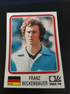 Panini FIFA WORLD CUP 1974 FRANZ BECKENBAUER STICKER WCS LIMITED EDITION Nr 63 - Picture 1 of 2