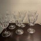 Cristal D?Arquis Dining France Washington Goblets Vtg. Set Of Six