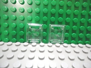 Lego 2 Trans Clear 2x2x2 Door for box container cabinet NEW - Picture 1 of 1