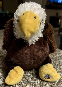 Webkinz 8" Plush American Bald Eagle HM214 RARE RETIRED - NO CODE - Picture 1 of 9