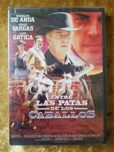 *DVD NUEVO* ENTRE LAS PATA DE LOS CABALLOS Rodolfo De Anda Y Luis Gatica - Picture 1 of 2