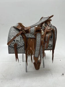 KingSaddle Mexikanischer Leder Pferdesattel / Silla De Montar Estilo Charro - Bild 1 von 4