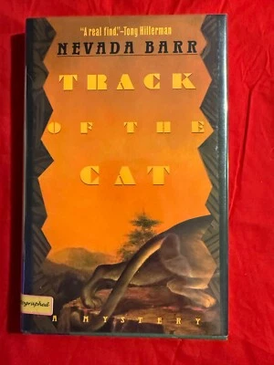 Nevada Barr TRACK OF THE CAT TRUE First edition 1993 SIGNED Debut NICE R2 - Image 1 of 4
