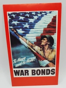 Vintage Military Postcard, To Have and To Hold War Bonds  - Bild 1 von 3