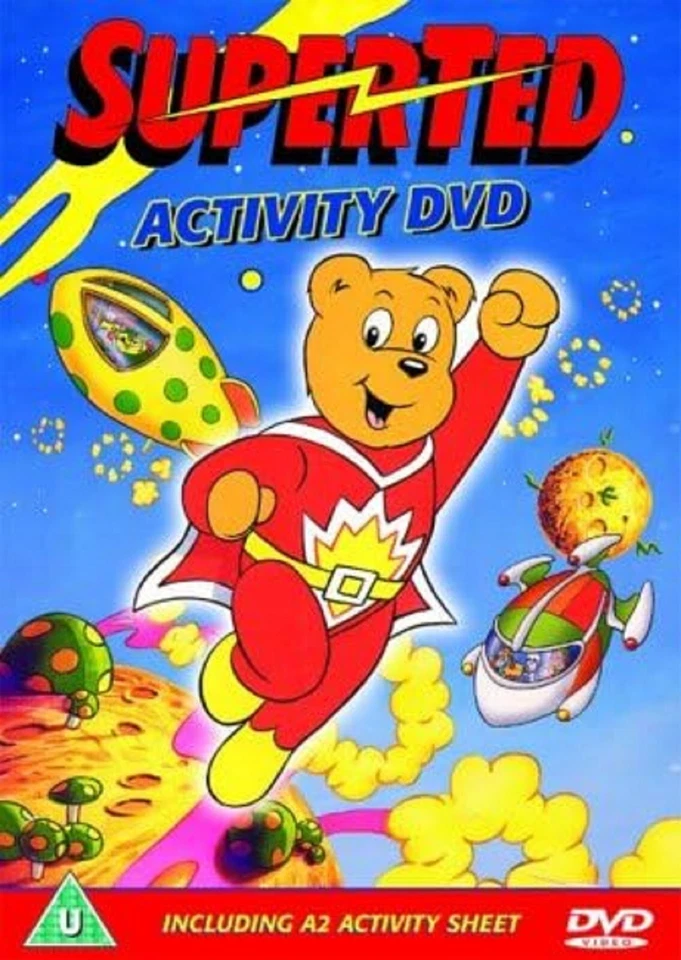 SUPERTED On Planet Activity DVD Animation Jon Pertwee Super Ted UK Release R2 - Image 1 of 1