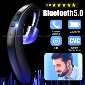Kabelloser Bluetooth 5.0 Ohrhörer Headset Fahren Trucker Ohrhörer Geräuschunterdrückung - Bild 1 von 12