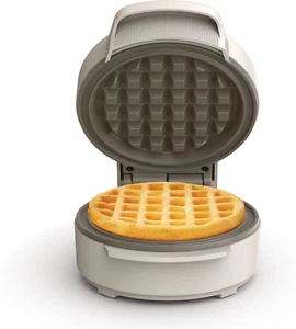 Snack-N-Store Mini Waffle Maker, Evergood™ Ceramic Nonstick Coating, Cord Wrap, - Picture 1 of 12