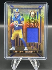 2023 Panini Gold Standard Stetson Bennett IV Patch Jersey Newly Minted #d/399 RC