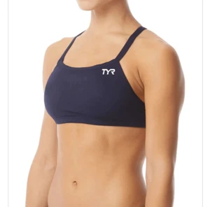 Women's TYR Durafast Diamond Fit Swimsuit Top XL (14-16) - Picture 1 of 5