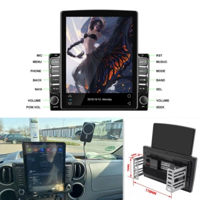 Android автомобильное радио 9,7 дюйма стиль Vertica вертикальный экран GPS-навигация зеркало ссылка - Изображение 1 из 4