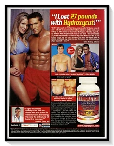 Hydroxycut Fórmula de Pérdida de Peso Anuncio Impreso De Colección 2002 Revista Anuncio - Imagen 1 de 2