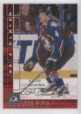 2001 ITG Be A Player Memorabilia Ruby 23rd National Chicago 2002 /10 Rob Blake