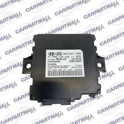 2011-2014 Hyundai Sonata Tire Pressure Monitor Control Module TPMS 95800-3Q000 — 第 1/4 张图片