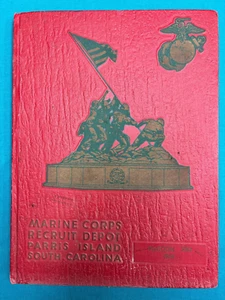 Anuario 1969 Marine Corps Recruit Depot Parris Island pelotón 3083 USMC - Imagen 1 de 2
