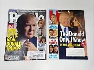 Donald Trump Magazines US Weekly Magazine #1095 2016 People Melania Who Is Real - Picture 1 of 9