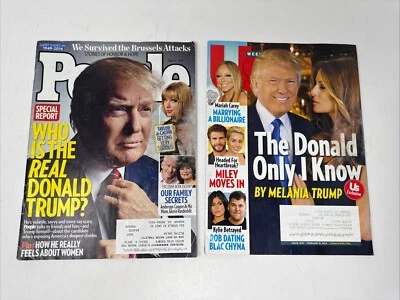 Donald Trump Magazines US Weekly Magazine #1095 2016 People Melania Who Is Real - Image 1 of 4