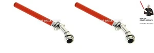 2 X OFFICIAL LEGO - COUNT DOOKU'S CHROME LIGHTSABERS - STAR WARS - FAST - NEW - Picture 1 of 1