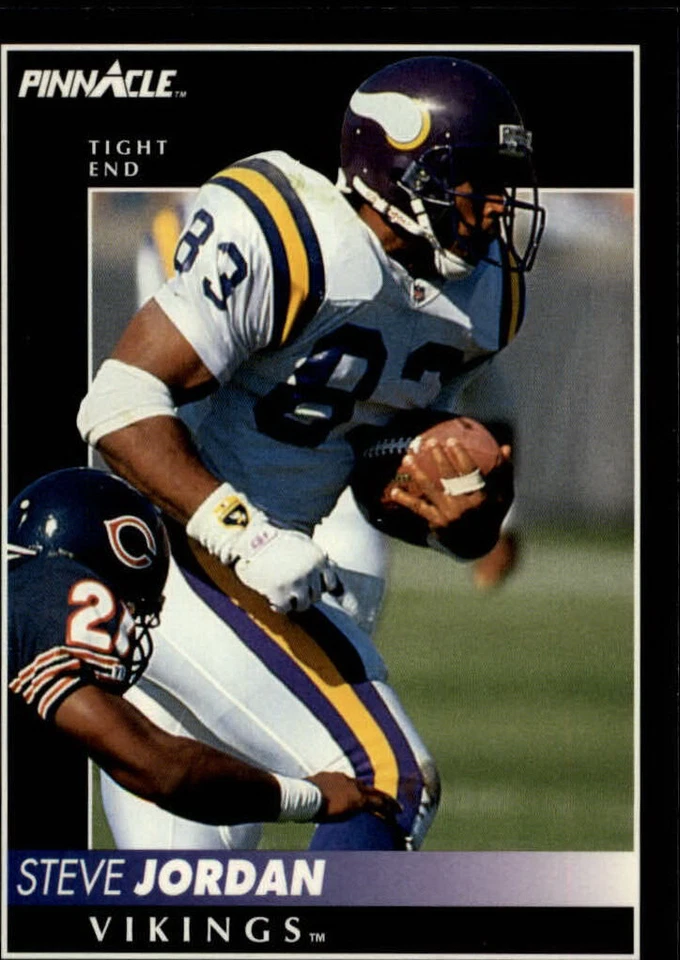 1992 Pinnacle #186 Steve Jordan - NM - Image 1 of 2
