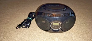 Philips AZ318B/37 CD Soundmachine FM Radio/USB MP3 Music **Missing Battery LID** - Picture 1 of 15