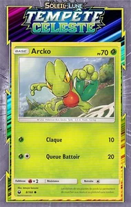 Arcko - SL07:Tempête Celeste - 8/168 - Carte Pokemon Neuve Française - Imagen 1 de 1