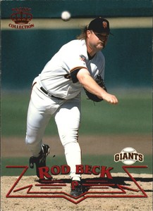 1998 Pacific Red Threatt #436 Rod Beck