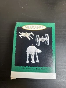 Star Wars Hallmark Andenken Ornament Die Fahrzeuge von Star Wars 3 Stück Set - Bild 1 von 1