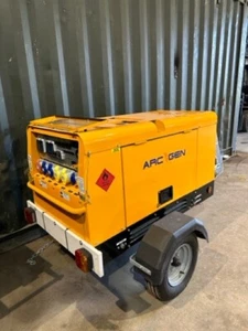 Arc-Gen MVK-15 Powermaker towable diesel generator. Mint Condition . No VAT - Picture 1 of 12