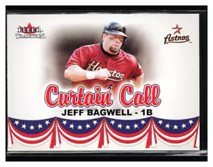 2002 Fleer Tradition Update Curtain Call #U378 Jeff Bagwell - Picture 1 of 2