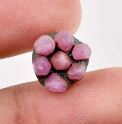 Natural Earth Mined Untreated MOGOK Red Ruby 7.00 Ct Loose Rough GIT Certified - Image 1 of 4