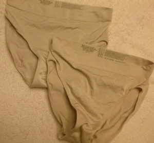 Panty de Colección WACOAL # 834175 B Suave Acanalado Mezcla de Nylon Corte Alto Talla S-S Gris - Imagen 1 de 4