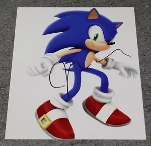 Jim Cummings Firmado Personalmente a Mano Autógrafo 10X8 Foto Sonic The Hedgehog Regalo - Imagen 1 de 2