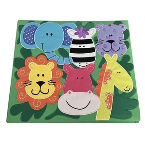 NEU Amanda Blu Sammelalbum 12,5x14 im Zirkus Zoo Tiere Gesichter Album - Bild 1 von 5