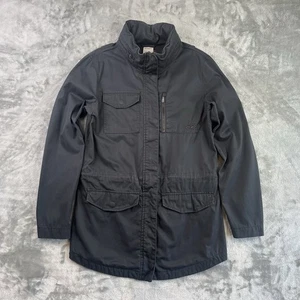 Nike 6.0 Parka Jacket Women’s Small Black Hooded Utility Vintage Retro - Picture 1 of 8