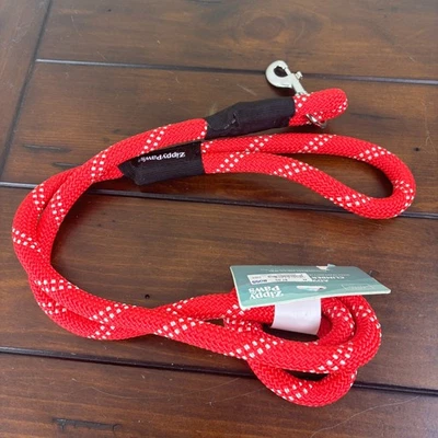 Zippy Paws Climbers Dog Leash Red 6 Feet - Image 1 of 3