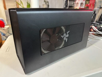 Razer Core X AMD Nvidia eGPU upgraded noctua fan w/ XFX Radeon RX 5700 XT Mac Pc - Image 1 of 4