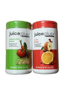 Juice Plus+ - USA - Blended Fruit & Veg Juice Powders(120 ea/240 Caps) - 10/26! - Image 1 of 4