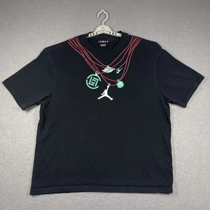 Nike Air Jordan x Clot Shirt Herren XXL 2XL Black Jade Neck Graphic DJ9740-010 - Bild 1 von 8