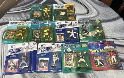 NFL and MLB Starting Lineup Sealed Action Figures 90’s Lot - Jackson, Manning - Image 1 of 4