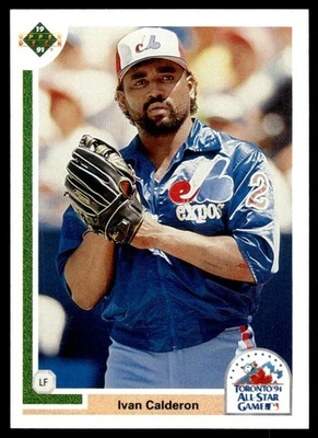 1991 Upper Deck Final Edition Ivan Calderon Montreal Expos #96F - Image 1 of 2