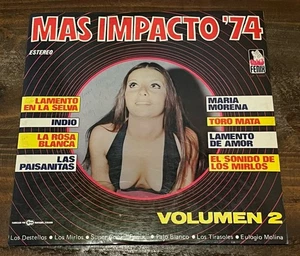 MAS IMPACTO '74 Fenix Records LP-15057 Vinyl Compilation LP - Picture 1 of 8