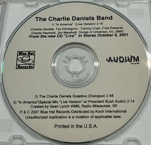 UNVERÖFFENTLICHTER RADIO-REMIX Charlie Daniels mit Präsident Bush "In Amerika" CD Singles! - Bild 1 von 3