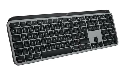 Logitech MX Keys S for Mac UK Layout Space Grey – Wireless Backlit Keyboard - Image 1 of 4