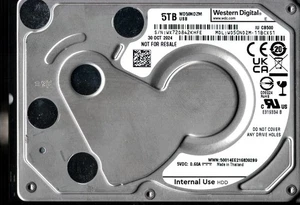 WD50NDZM-11BCXS1 S/N : WX72D WESTERN DIGITAL 5 To Thaïlande OCT 2024 - Photo 1/2